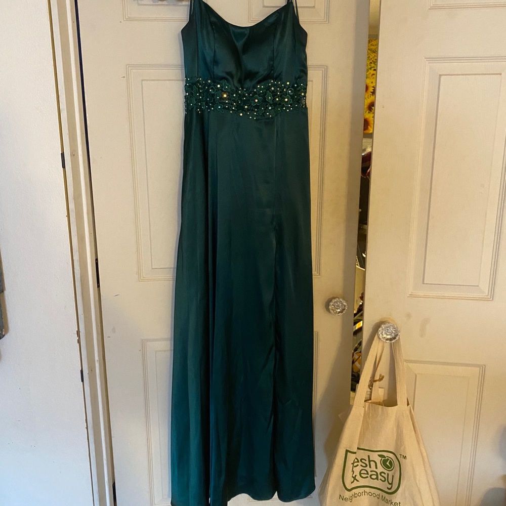 Emerald Green Prom Dress